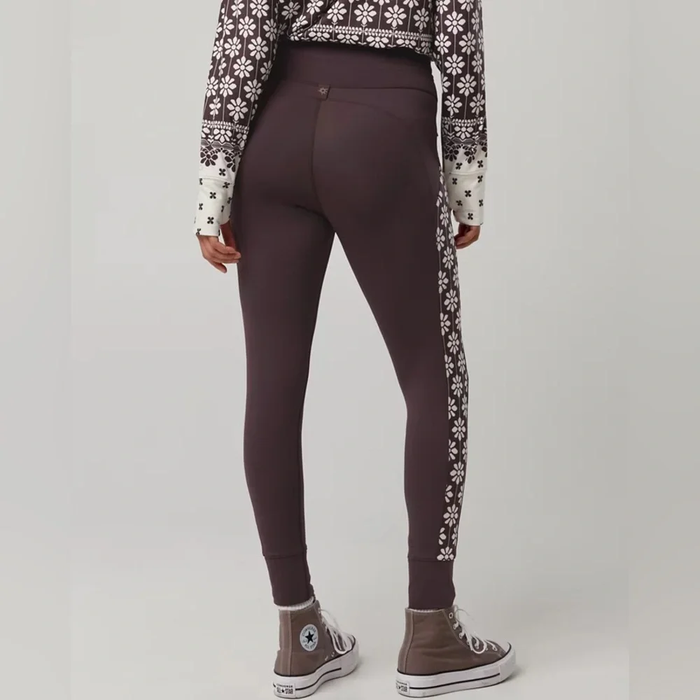 Offline Aerie Warmup high waisted pocket legging & quarter zip matching set, XS